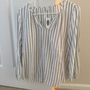 NWT Old Navy Split-Neck Top